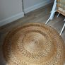 Woven Round Circle Rug Image 2