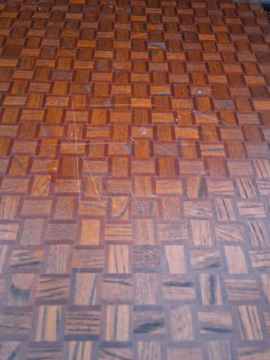 Japanese Wooden Parquet Stationery Box