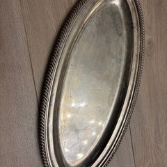 Large Tiffany silver-plated tray