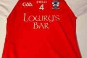 (Tight Fit) Clifden GAA (Galway) No.4 O'Neills Gaelic Football Jersey (Adult Small) FREE POST