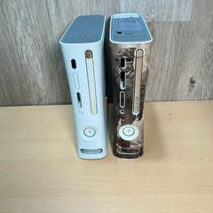 2 x Xbox 360 Consoles White - Faulty - Red Ring - Spares