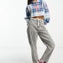 Tommy Jeans logo crop hoodie in tartan medium M SOLD OUT Image 3