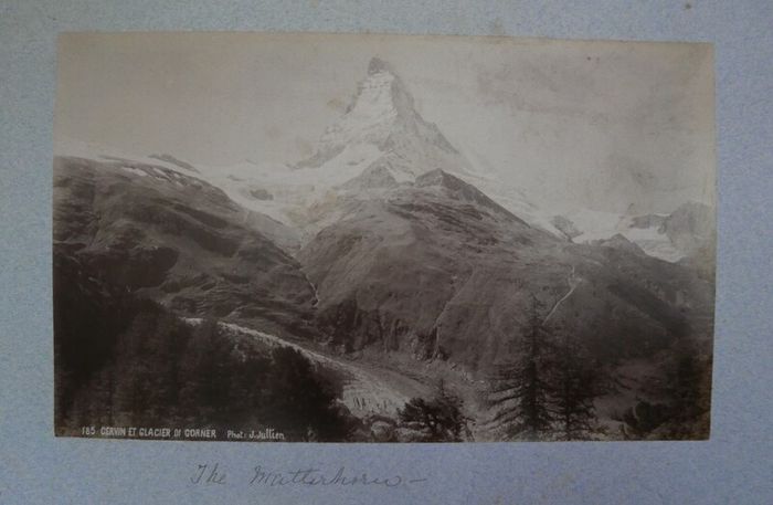 Victorian Photograph Album Photo Card Album  Antique Cabinet Card Photographs Photos ITALIA 21 Page 42 Photos