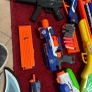 Selection of kids guns(mainly Nerf) Image 5
