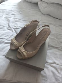 Carvela Cream Wedges