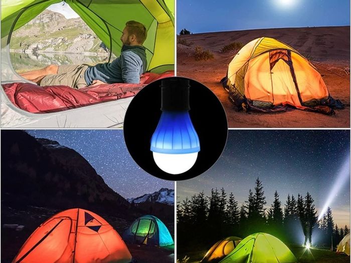 5 Pcs Camping Lights LED Tent Lights with Carabiner Clips Outdoor Mini Camping Lantern Portable LED Tent Lantern Lamp 3 Lighting Modes Hanging Light Waterproof Emergency Camping SOS Signal Light (FREE POSTAGE)