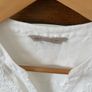 White linen blouse Size 12 EU40 Image 3