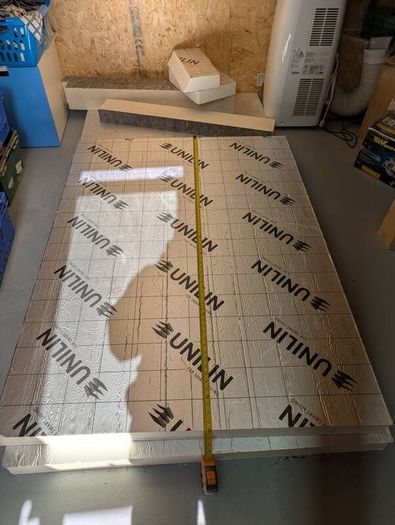 Insulation Boards 80mm PU / PIR Foam board