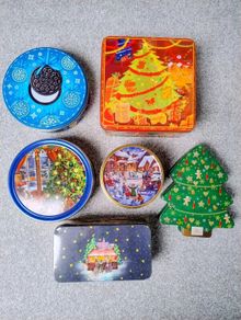 Christmas Tin Boxes Collection