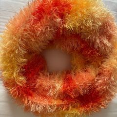 Scarf - Hand Knitted Fluffy Scarf