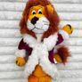 Vintage PMS Plush Stuffed Toy LION King Stuffed Animal  approx. 10" TUsed Please see photos Image 2