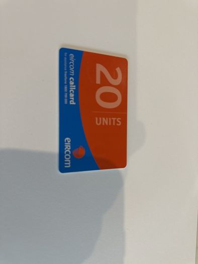 Eircom callcard - Living life with us