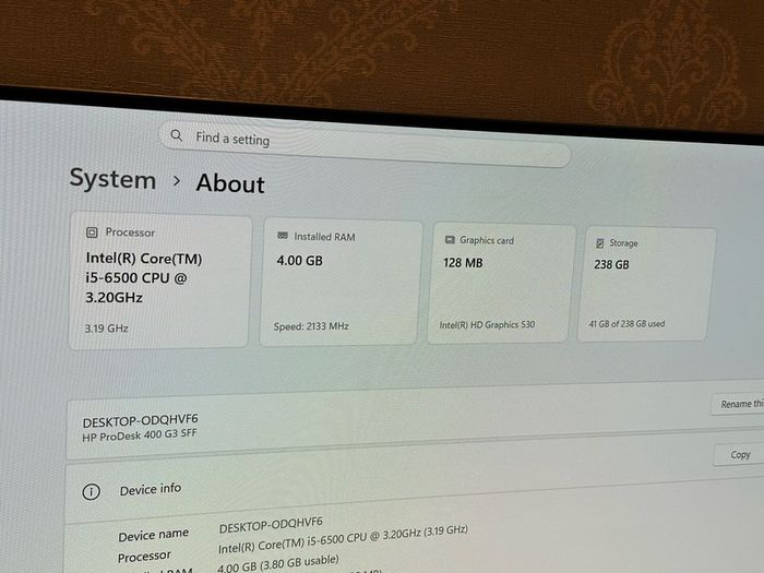 HP ProDesk 400
