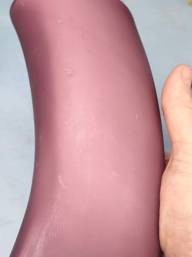 Pair of vintage Amethyst designer vases