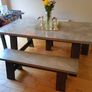 Table & 2 benches Image 2