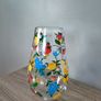 Large Glass Floral Vase Image 9