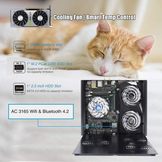 MiniPC Intel I7 - 32GB DDR4 - Gtx1650(4gb)