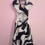 Mono Print Dress Image 2