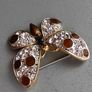 Vintage brooch ENAMEL Image 3
