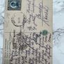 Vintage postcard Serbia, Belgrade, posted 1922. Former Yugoslavia Image 2