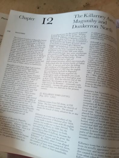1976 Discovering Kerry its History, Heritage & Topography. Ireland. Vintage.