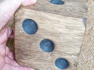 main image for ad Large Wooden Dice Cube - 12.9cm (5.11in)