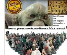 Eaglemoss lord of the rings full set + extras