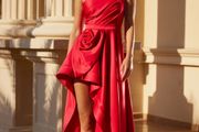 Asymmetrical Maxi Dress size fits xs -s