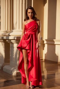 Asymmetrical Maxi Dress size fits xs -s