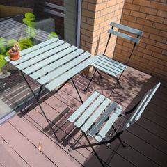 Ikea Tarno mint green Garden Set - Refurbished