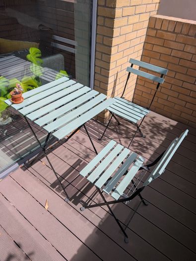 Ikea Tarno mint green Garden Set - Refurbished