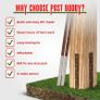 Pack of 4 Easy Fence Post Repair Kit (to Fix 2 Broken Wood Posts), Quick and Simple to Install, Effective, Durable Steel Stakes Image 5