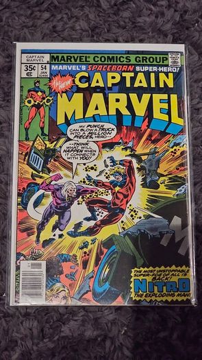 Captain Marvel Comics Lot Bundle