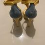 Brog T-Strap Crocco High Heels Image 5