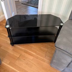 Glass TV Stand