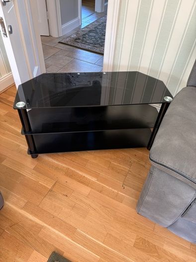 Glass TV Stand