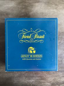 Trivial Pursuit Genius IIII Edition Board Game