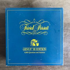 Trivial Pursuit Genius IIII Edition Board Game