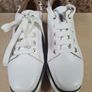 Womens Marco Moreo Platform Trainers Runners Shoes White Leopard Fur Size Uk 2 Eu 35 Womens Girls Brand New Image 4