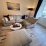 Comfortable L- shaped grey sofa Image 3