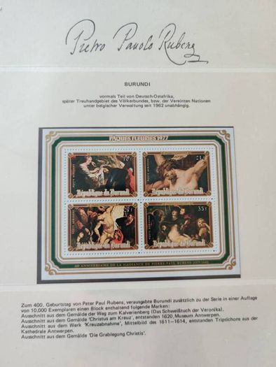 Paul Rubens 55 Pages Stamps Album World Collection
