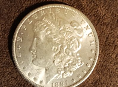 1884 Silver Dollar ' New Orleans Mint