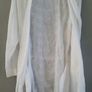 Marks and Spencer broderie anglaise cotton dressing gown two pockets belt midi length long sleeve in excellent condition with no issues see last photo for exact measurements FREE STANDARD POSTAGE INCLUDED Image 4