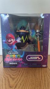 Super Mario Wonder Bowser Jr Paint Brush 13cm Figure NEW IN BOX