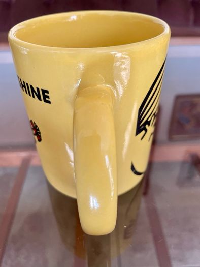 Retro Little Miss Sunshine Mug Yellow Ceramic Mr Men