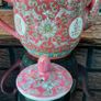 Chinese Famille Rose Longevity, Porcelain Tea Pot Image 4