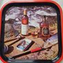 Vintage 80s Makinlays old scotch whisky Serving tray in excellent condition Image 2