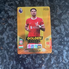 Dominik Szoboslai Golden Baller Card from the 2024 Plus Panini Season