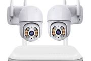 Wireless CCTV System WiFi Camera Kit 6MP IP Cameras With Dual Lens Security Audio 8CH NVR Video Surveillance Set ICse