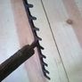 Old Irish blacksmith made thatcher's rake Image 2